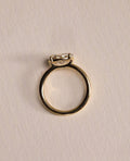 3ct Carat Solitaire Cushion Cut lab grown Diamond Engagement Ring in 14k Gold, 14k Yellow Gold