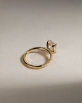 1.50ct Round Pave Ring - Hidden Halo IGI Certified Lab Grown.