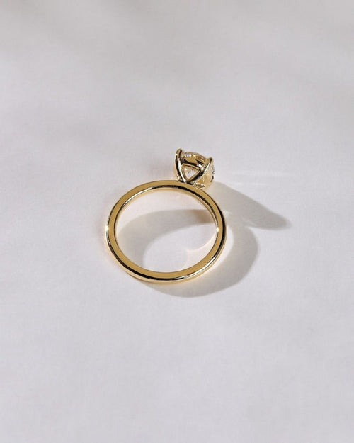 1.50ct Classic Round Solitaire Engagement Ring in 14K Gold
